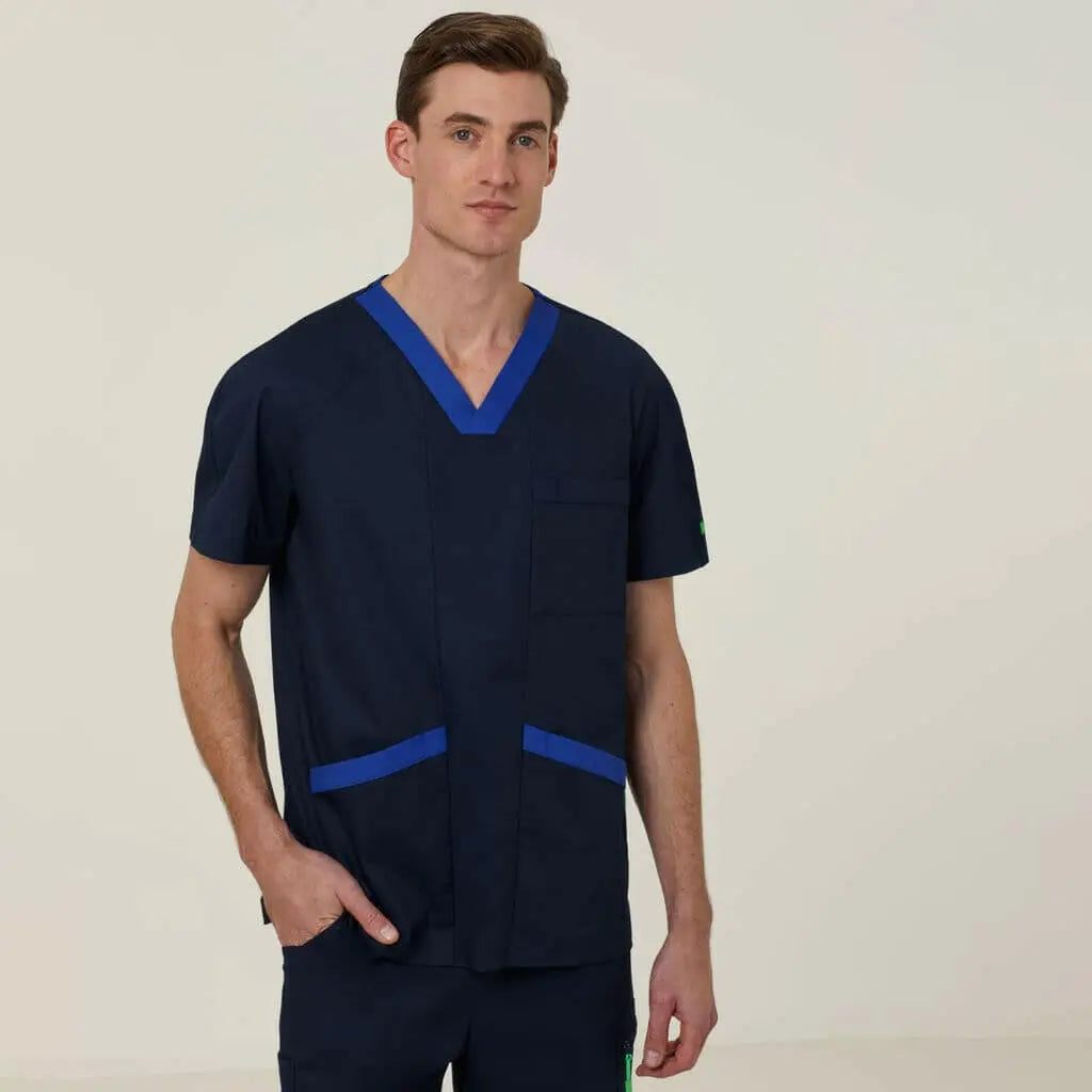 Next-gen Antibacterial Koller Scrub Top CATRFU-MDN Metro Workwear.
